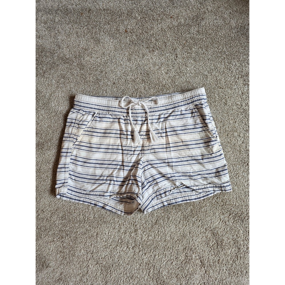 🥳 5/$25 BUNDLE Sonoma Womens Size Large Linen Blend Drawstring Shorts